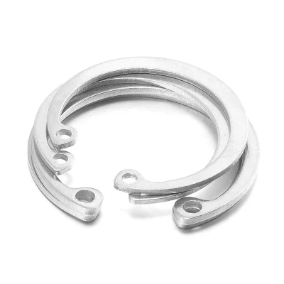 Anello di ritegno dell'anello elastico in acciaio inossidabile SS304/316 DIN471 DIN472