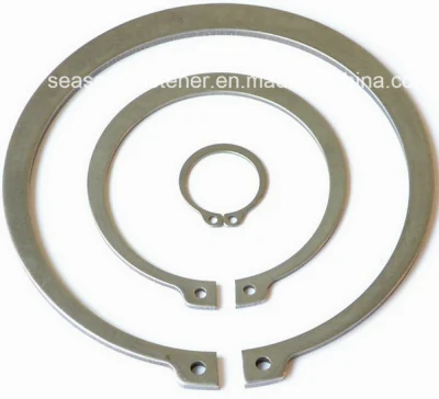 Anello di sicurezza/anello elastico in acciaio inossidabile (DIN471)