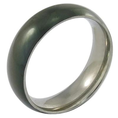 Anello da dito personalizzato inciso con lettera del prezzo dell'anello in tungsteno